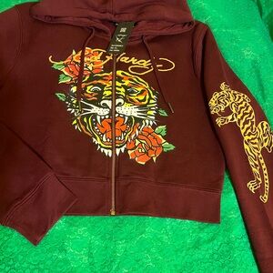 Ed Hardy Women's  Tiger hoodie